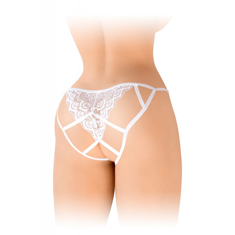 Fashion Secret Culotte ouverte Zoé blanche - Fashion Secret