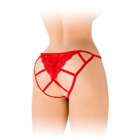 Fashion Secret Culotte ouverte Zoé rouge - Fashion Secret