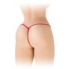 Fashion Secret String ficelle ouvert Sandra rouge - Fashion Secret