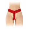 Fashion Secret String ouvert Anita rouge - Fashion Secret