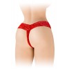 Fashion Secret String ouvert Anita rouge - Fashion Secret