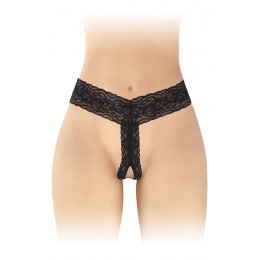 Fashion Secret String ouvert Anita noir - Fashion Secret