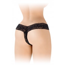 Fashion Secret String ouvert Anita noir - Fashion Secret