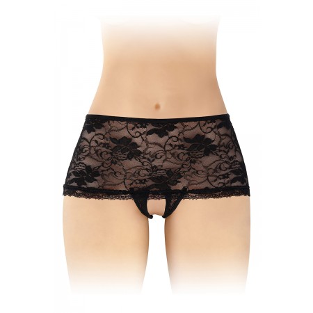 Fashion Secret Shorty ouvert noir Cynthia - Fashion Secret