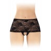 Fashion Secret Shorty ouvert noir Cynthia - Fashion Secret