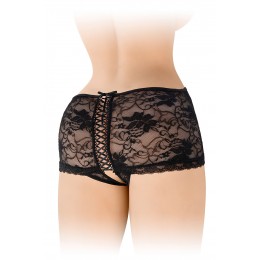 Fashion Secret Shorty ouvert noir Cynthia - Fashion Secret