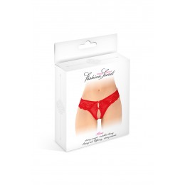 Fashion Secret String ouvert Alicia rouge - Fashion Secret