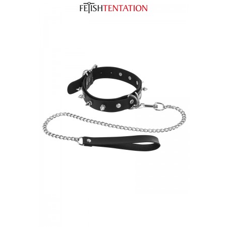 Fetish Tentation Collier à pointes & laisse - Fetish Tentation