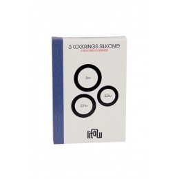 Litolu Set 3 cockrings silicone - Litolu