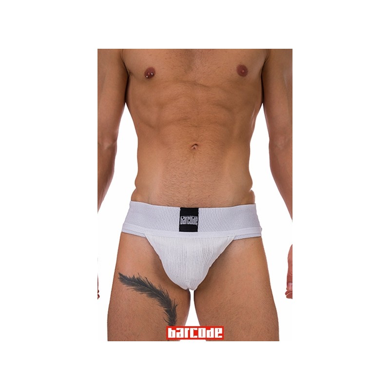 Barcode Jockstrap Sergey Basic blanc - Barcode