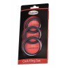 Malesation Set 3 CockRings silicone - Malesation