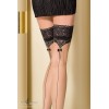 Passion bas et collants Bas autofixants ST105 Beige et gris