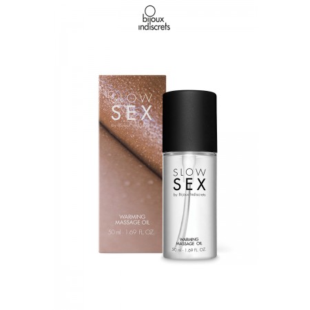 Bijoux Indiscrets Huile de massage chauffante - 50ml