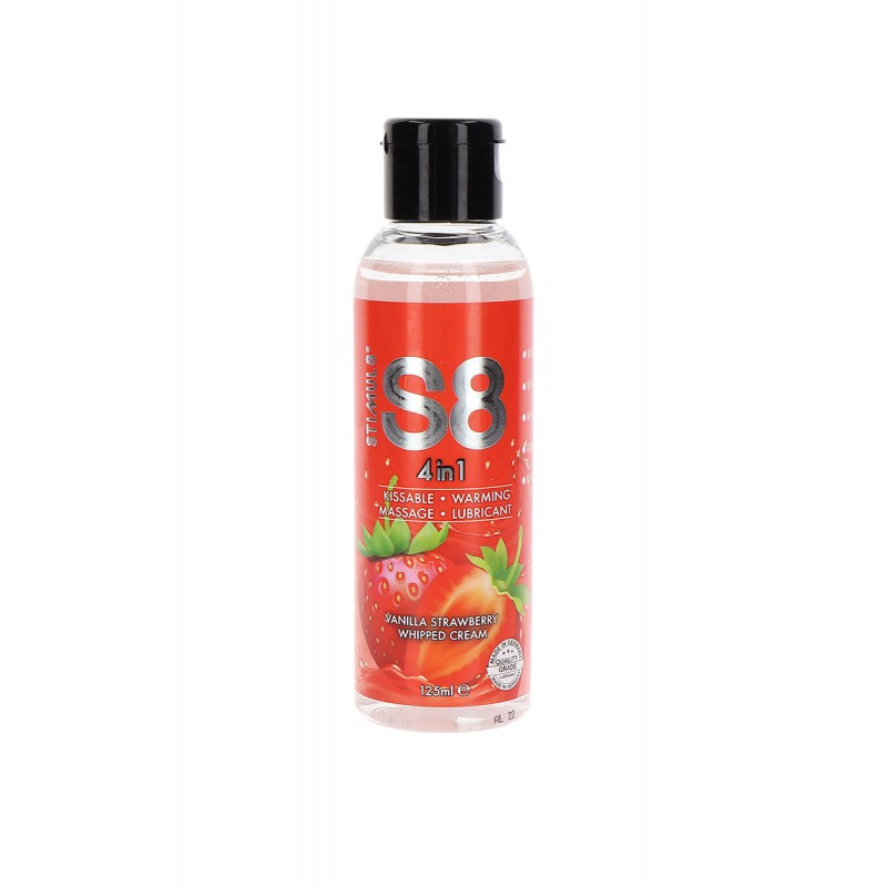 Stimul 8 Lubrifiant S8 4 en 1 gout fraise