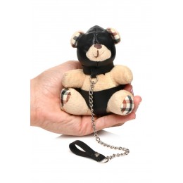 Master Series Porte-clés Teddy Bear BDSM avec cagoule