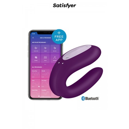 Satisfyer Stimulateur Double Joy violet - Satisfyer