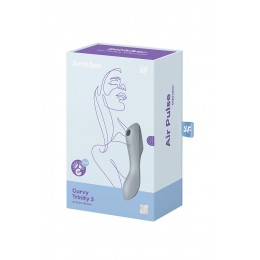 Satisfyer Stimulateur Curvy Trinity 3 gris - Satisfyer