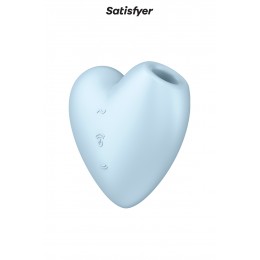 Satisfyer Double stimulateur Cutie Heart bleu - Satisfyer