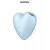 Satisfyer Double stimulateur Cutie Heart bleu - Satisfyer