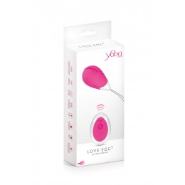 Yoba Oeuf vibrant Love Egg 2 rose - Yoba