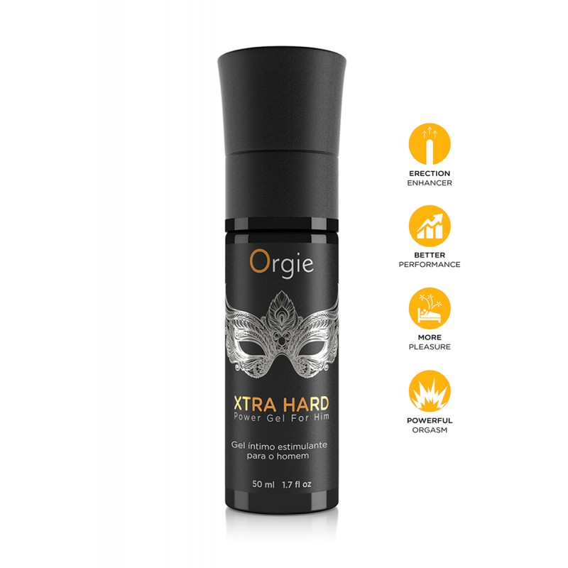 Orgie Gel stimulant l'excitation et l'érection Xtra Hard