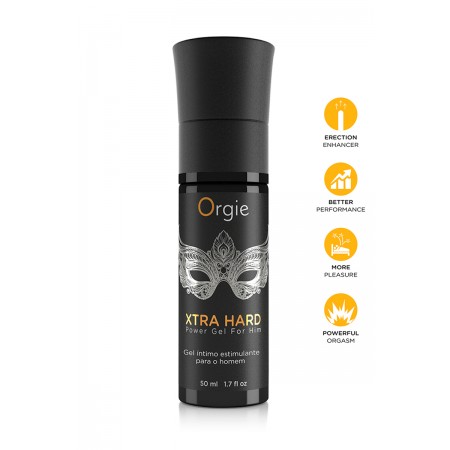 Orgie Gel stimulant l'excitation et l'érection Xtra Hard