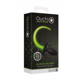 Ouch! Plug queue de chien phosphorescent - Ouch