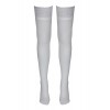 Cotelli Legwear Bas autofixants blanc - Cotelli Legwear