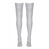 Cotelli Legwear Bas autofixants blanc - Cotelli Legwear