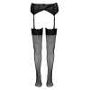 Cotelli Legwear Bas résille noir - Cotelli Legwear