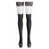 Cotelli Legwear Bas autofixants opaques noir - Cotelli Legwear