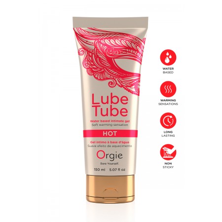 Orgie Lubrifiant eau chauffant Lube Tube Hot