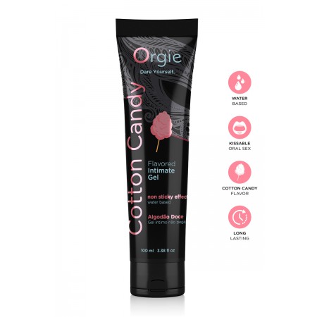 Orgie Lubrifiant eau Lube Tube Barbe à papa 100ml