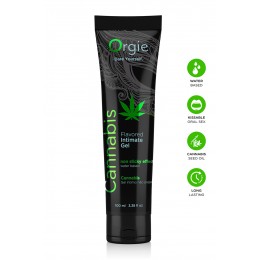 Orgie Lubrifiant eau Lube Tube Cannabis 100ml