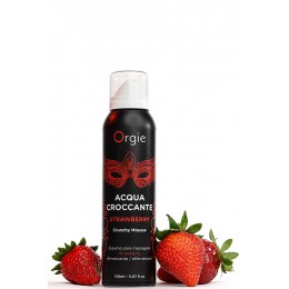 Orgie Mousse de massage effervescente Fraise 150ml