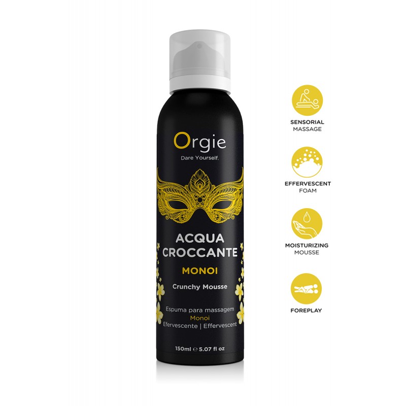 Orgie Mousse de massage effervescente Monoi 150ml