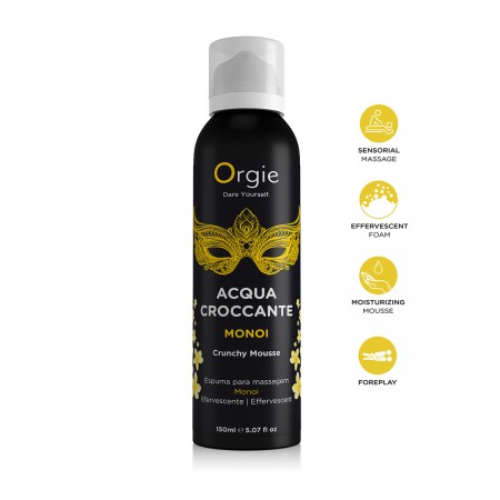 Orgie Mousse de massage effervescente Monoi 150ml