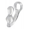 Toy Joy Stimulateur de prostate et cockring transparent