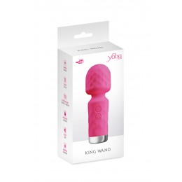 Yoba Mini vibromasseur King Wand rose