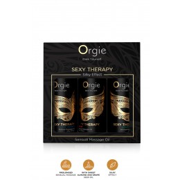 Orgie Coffret 3 huiles de massage sensuel Sexy Therapy Collection