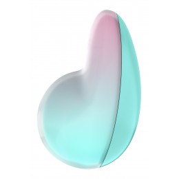 Satisfyer Stimulateur Pixie Dust air pulsé et vibrations - rose et menthe