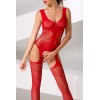 Passion bodystockings BS046 Jumpsuit - Red