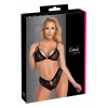 Cotelli lingerie Ensemble coquin noir 2 pièces - Cottelli Lingerie