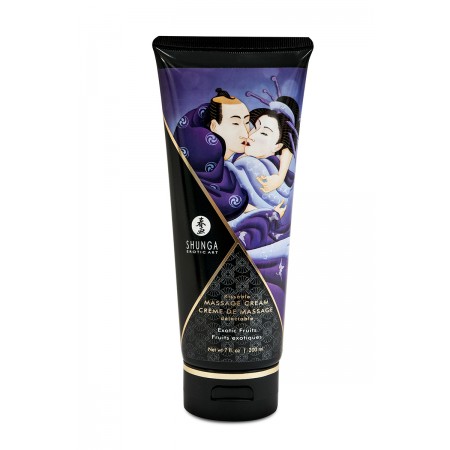 Shunga Crème de massage délectable fruits exotiques - Shunga