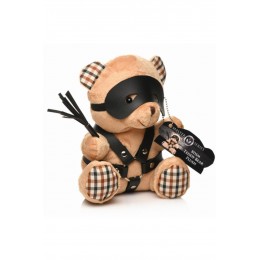 Master Series Ours en peluche BDSM avec martinet