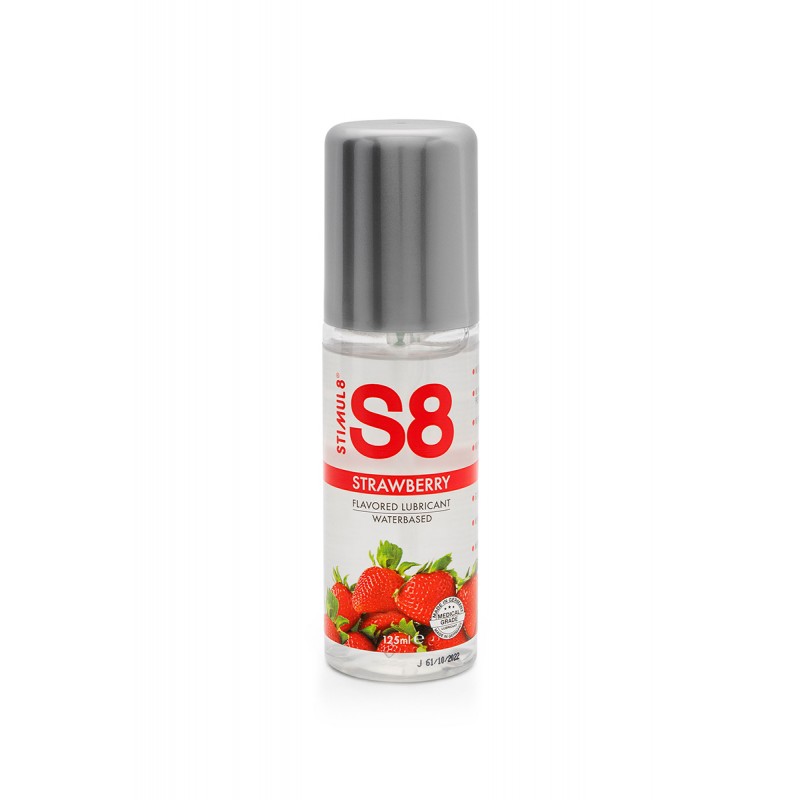 Stimul 8 Lubrifiant S8 parfumé fraise 125ml