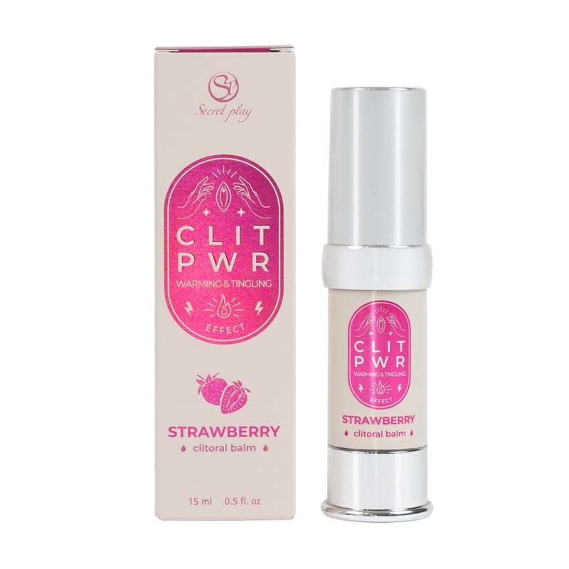 Secret Play Baume pour clitoris Clit Pwr Fraise