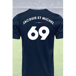 Jacquie & Michel Tee shirt joueur 69 Jacquie & Michel