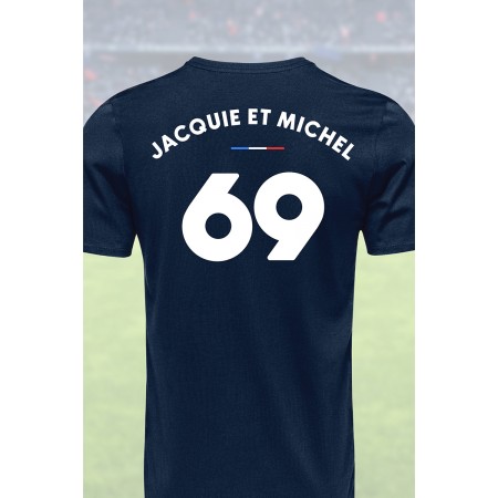 Jacquie & Michel 21391 Tee shirt joueur 69 Jacquie & Michel