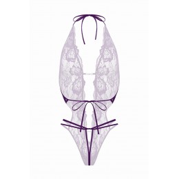 Christine by christine Le Duc 21451 Body string ouvert Renee violet - Christine